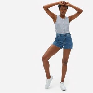 RARE Everlane Selfie Tank Pale Blue EUC